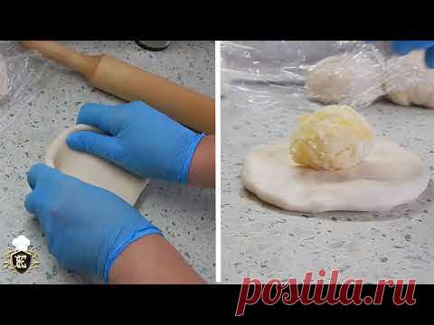 Лепешки   с картошкой и сыром а-ля Хачапури. - YouTube