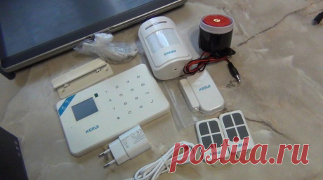 WIFI / GSM сигнализация для дома - KERUI W18. Купить можно здесь https://shp.pub/5mmi04