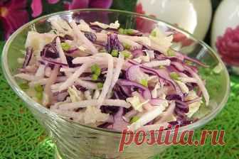 Салат из редьки – 7 обалденных рецептов с фото Как приготовить быстрый, витаминный салат из редьки? Рецепты с описанием, фото и видео расскажут, как сделать салат из черной, белой, зеленой редьки или дайкона.