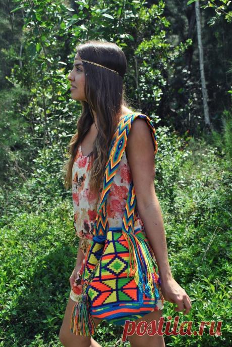 Colombian Artisan Mochila Bag Handmade Wayuu Free Shipping | eBay