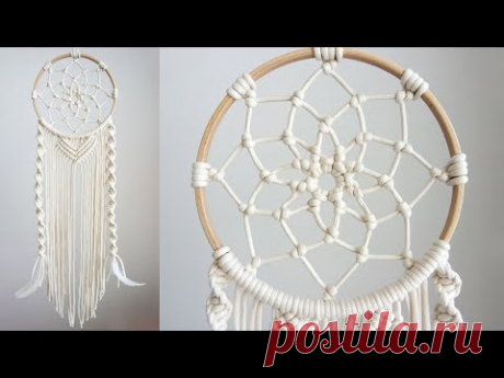 DIY Macrame Dreamcatcher #5 / 마크라메 드림캐쳐 #5