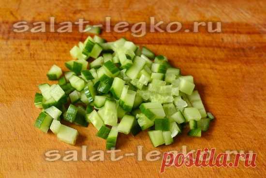 Салат из крабовых палочек, рецепт с фото очень вкусный с кукурузой