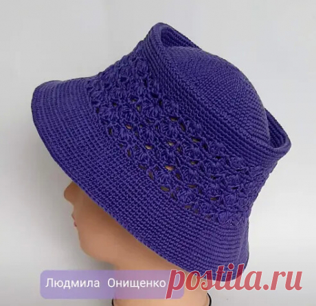 Панамка связанная крючком