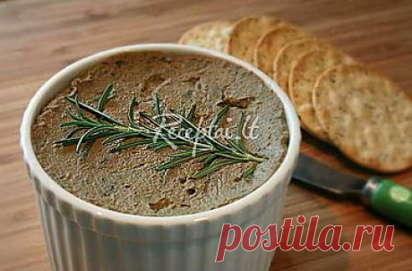 Vištų kepenėlių paštetas | Receptai.lt