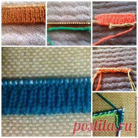 Knitting&amp;Design: Итальянский набор петель - альтернатива.