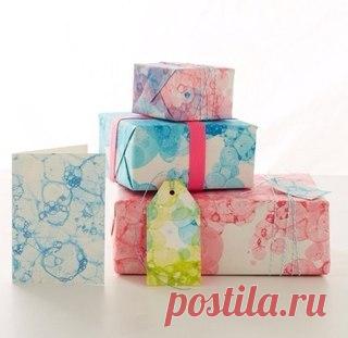 Рисуем мыльными пузырями