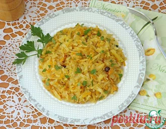 Пикантная тушеная капуста с яблоками – кулинарный рецепт