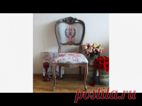 Стулья ручной работы от Маковской Анастасии.  Часть 1. - YouTube