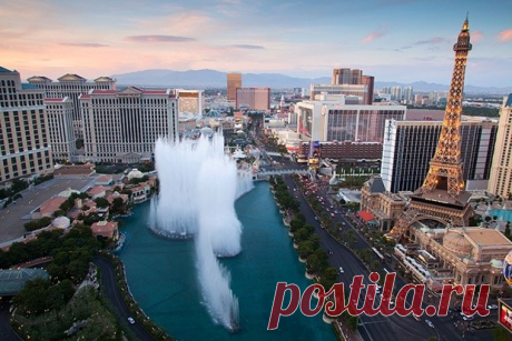 Фонтан Bellagio (Лас-Вегас) — самый знаменитый танцующий фонтан Америки - Путешествуем вместе