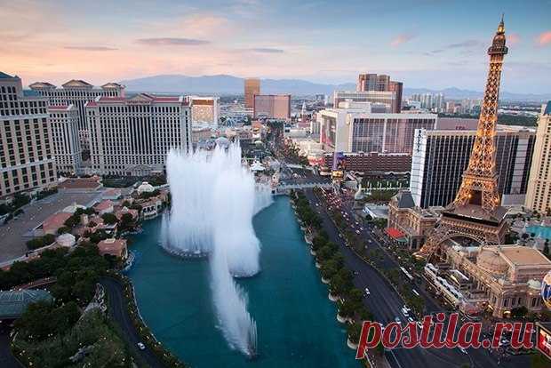 Фонтан Bellagio (Лас-Вегас) — самый знаменитый танцующий фонтан Америки - Путешествуем вместе