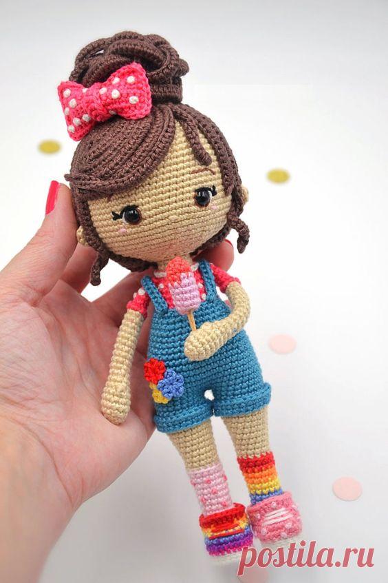Вязаные куклы крючком (138 фото) - легкие схемы вязания для начинающих