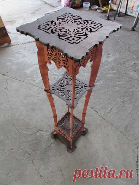 Художественная резьба: делаем столик - Ярмарка Мастеров - ручная работа, handmade