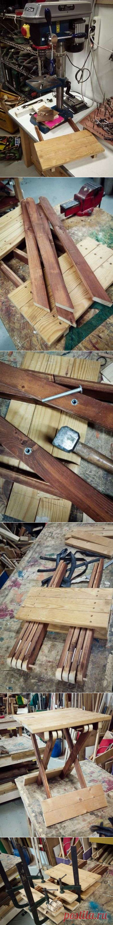 Как сделать раскладной стол для пикника