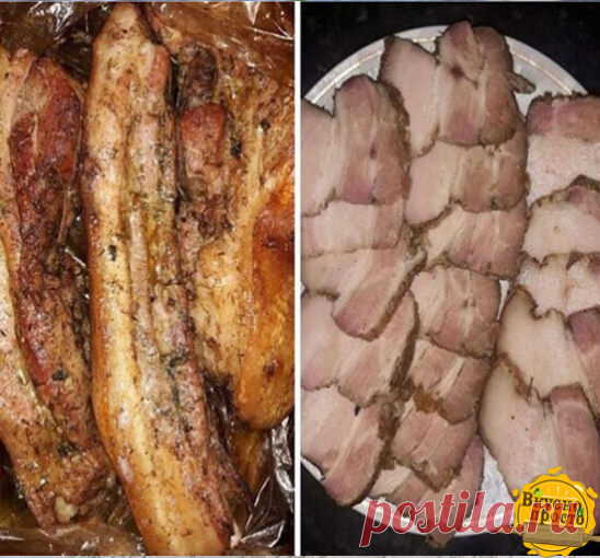 Свинина в рукаве на бутерброды