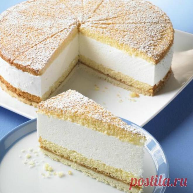 Творожно-сливочный торт ( Kaesesahnetorte )