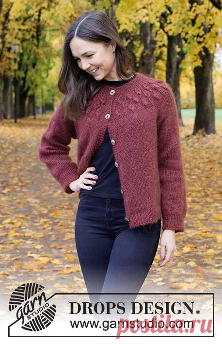 10 идеальных моделей с круглой кокеткой, вязание спицами | Вяжем с 5motkov.ru | Дзен