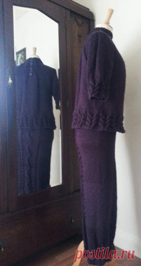 Dziana Moda: Komplet na drutach