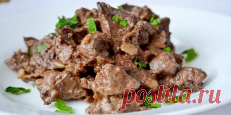 Куриная печенка с аджикой и сметаной | Кушать подано! | Яндекс Дзен