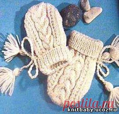 Варежки (для малышей 8-24 месяцев) - Прочие аксессуары - Вязаные аксессуары малышам - Каталог статей - Вязание для малышей