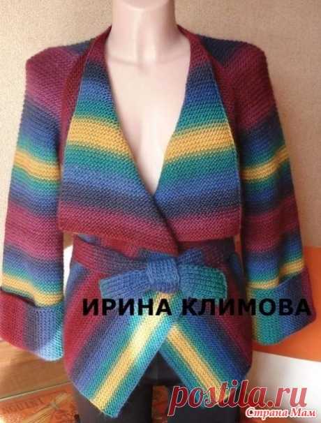 Очаровательный кардиган. Как связать? - Вязание - Страна Мам
