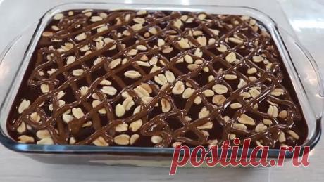 Готовим роскошный, вкусный торт без выпечки!