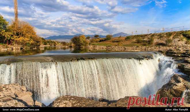 River Cijevna,near Podgorica