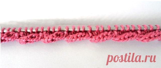 Как обвязать край изделия спицами: схемы и описание 11 вариантов