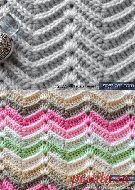 Рельефный зигзаг