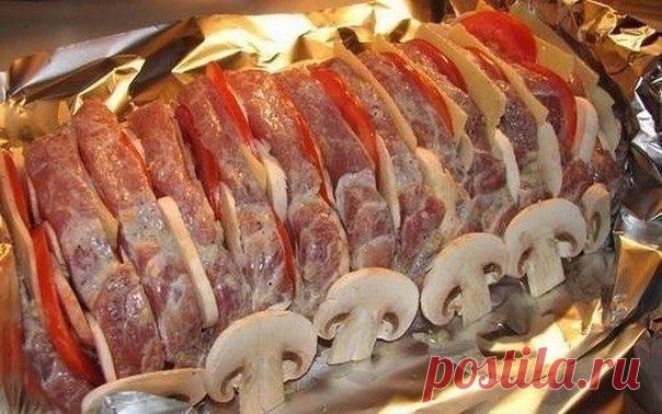 Как приготовить мясная гармошка - рецепт, ингредиенты и фотографии