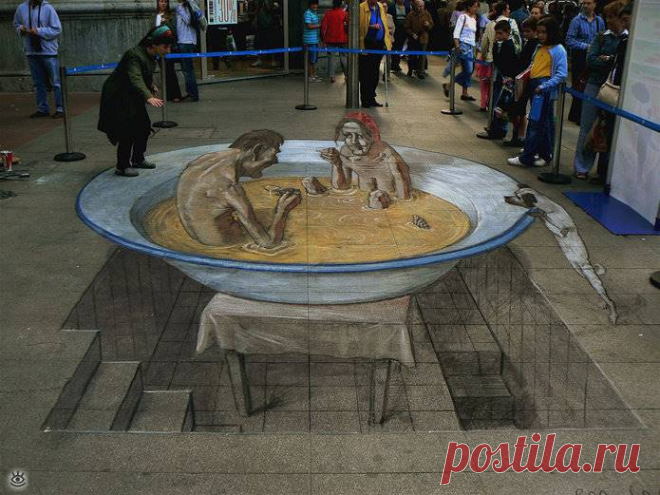 3D на асфальте