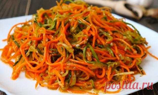 Простая, но очень сочная и ароматная закуска — самая вкусная морковь по-корейски — украсит любой стол. — Сад Заготовка