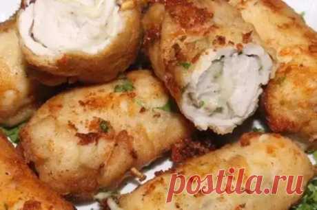 Готовим сырные рулетики из куриного филе - Вкус жизни - Медиаплатформа МирТесен