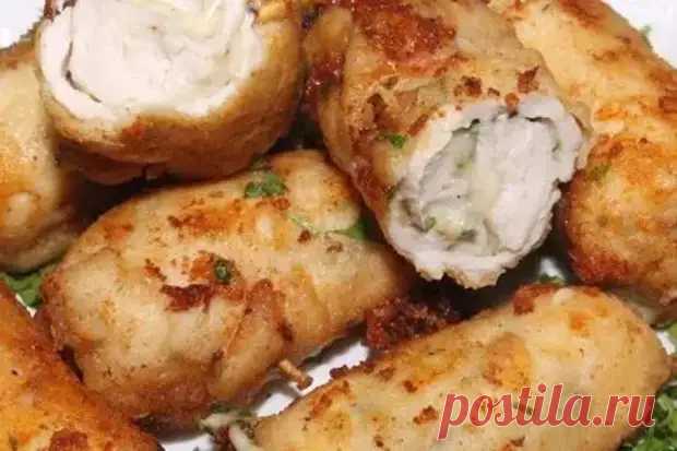 Готовим сырные рулетики из куриного филе - Вкус жизни - Медиаплатформа МирТесен