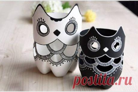 Поделки из пластиковых бутылок