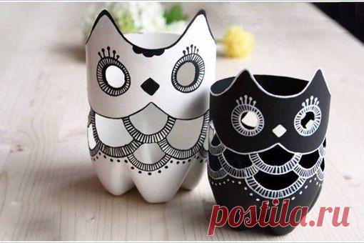 Поделки из пластиковых бутылок