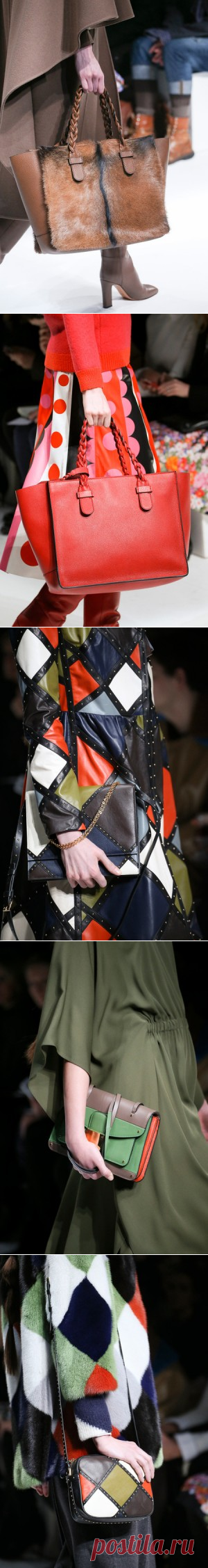 Валентино Осень / Зима 2014 Коллекция Сумки для ВПП | Пятнистая мода