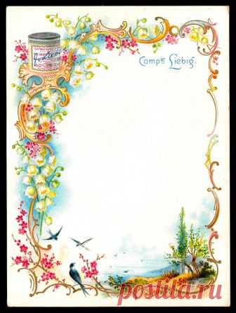 Liebig Tradecard T15 - Table Card, 1898 Liebig's Beef Extract 