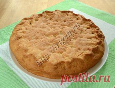 Пирог с яблочно-медовой начинкой