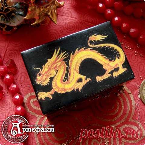 Мини-шкатулка " Chinese Dragon" | Страна Мастеров