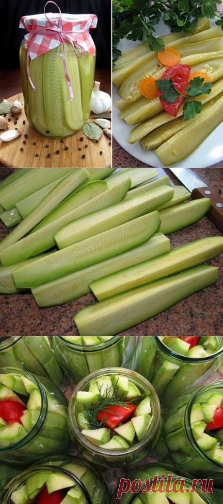Самые вкусные маринованные кабачки | Эфария
