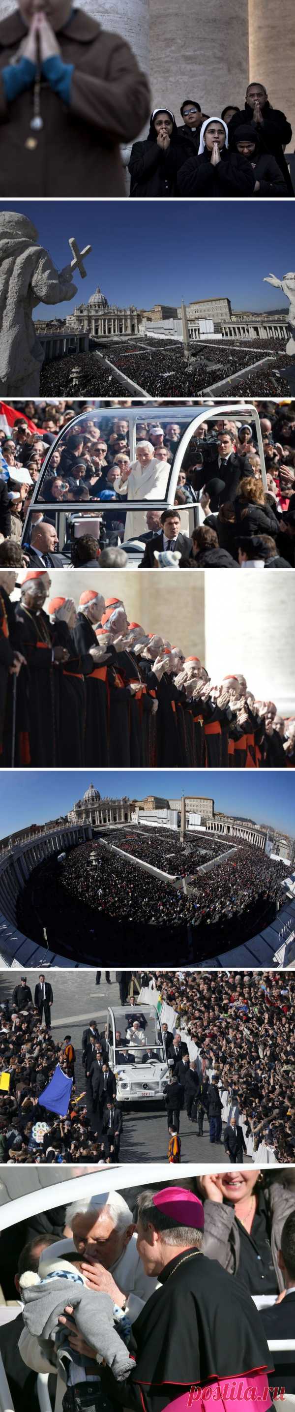 Последняя аудиенция Папы Бенедикта XVI, Ватикан