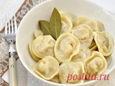 Рецепт: Пельмени с мясом