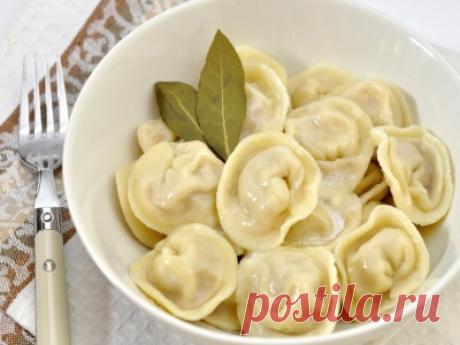 Рецепт: Пельмени с мясом