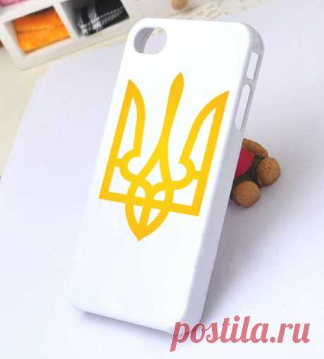 Чехол для iPhone 5/5S з тризубом — Интернет-магазин &quot;i-BAG&quot; представляет серию чехлов для айфон с гербом Украины: описание моделей, актуальные цены, доставка по Киеву или Харькову!