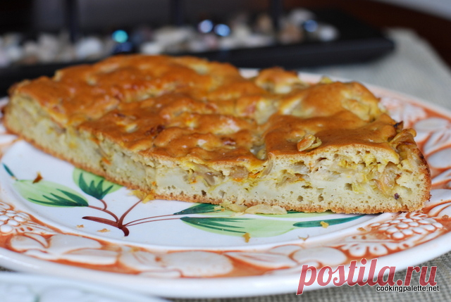 Быстрый капустный пирог в мультиварке