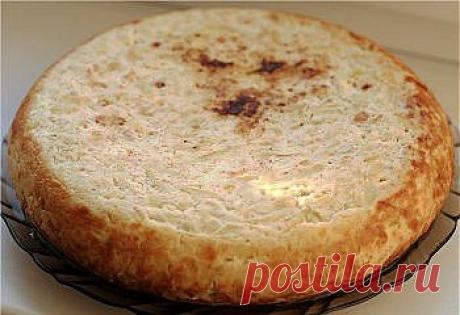 Запеканка из перловой крупы с сыром.