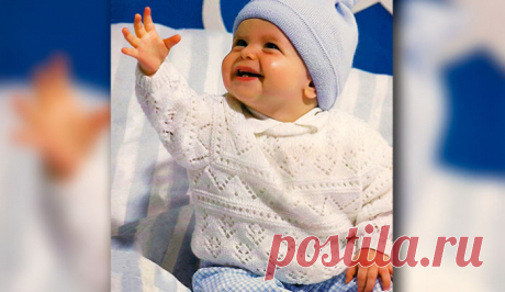 Пуловер с узорами | Loveknitting.ru