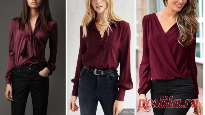 Блузки с интересными деталями – В РИТМЕ ЖИЗНИ
