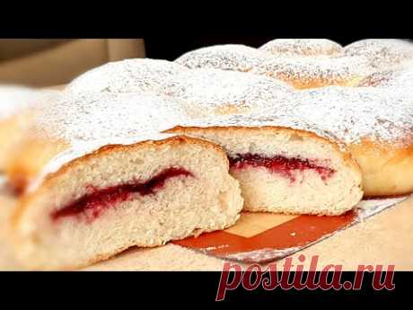 Булочки &quot;Бухты&quot; вкуснее любимых пончиков ! Тесто подойдет для любой дрожжевой выпечки  !