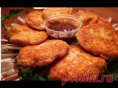 Котлеты из крабовых  палочек с сыром